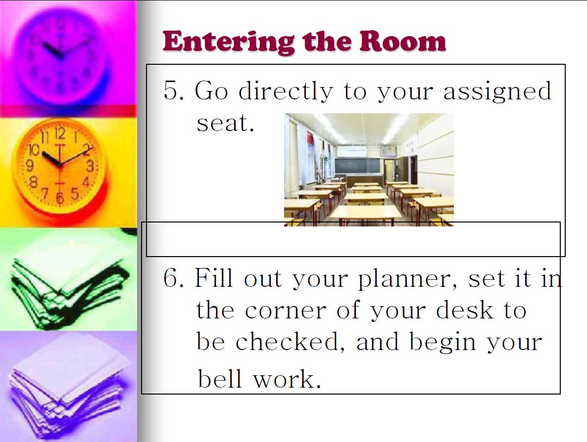 Entering the Room (Steps 5-6)